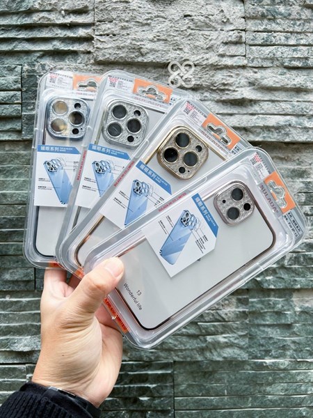 Ốp IPHONE 12 6.1 SULADA trong viền xi CAMERA NHŨ