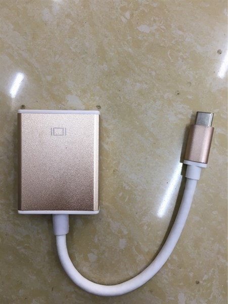 Cáp chuyển Type-C to VGA