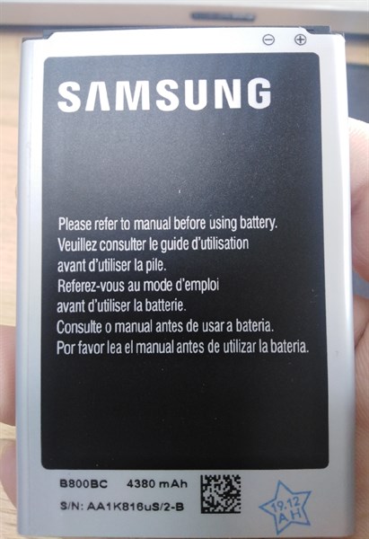 Pin SAMSUNG Note3 N9000 B800BC dung lượng chuẩn