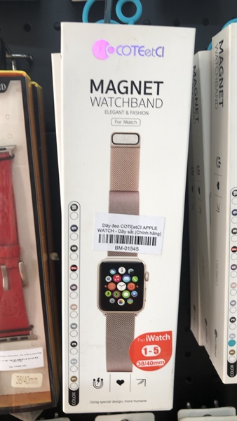 Dây đeo COTEETCI APPLE WATCH 42/44 mm- Dây sắt