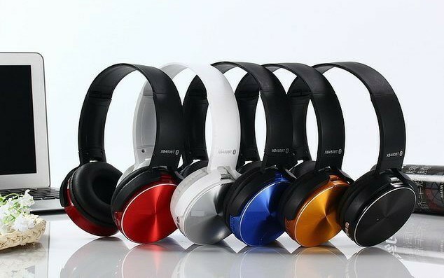 Tai nghe chụp tai Bluetooth 450BT cắm được thẻ nhớ