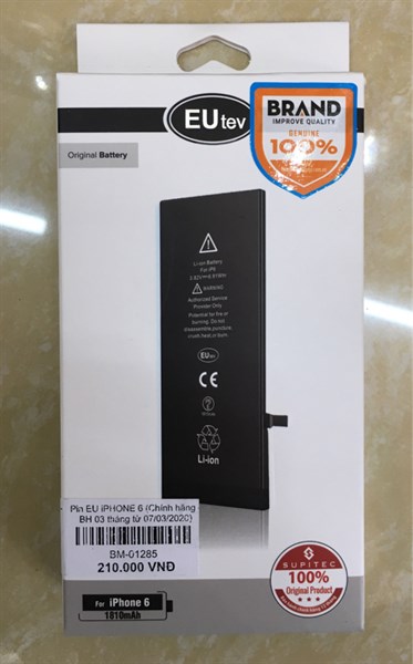 Pin iPHONE 6 EU