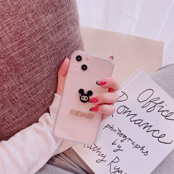 Ốp iPHONE 13 6.1 CHANEL mác vàng/ Miu miu