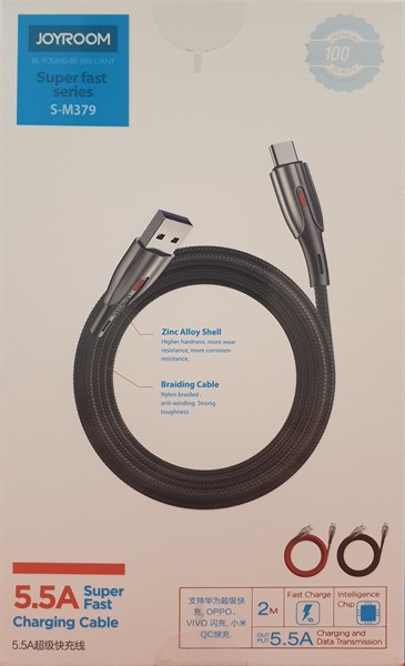 Cáp sạc JOYROOM S-M379 2M Type-C