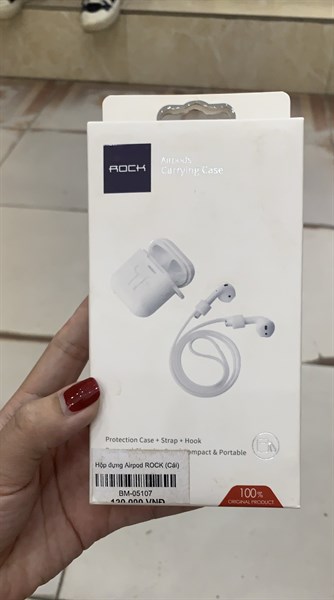 Hộp đựng tai nghe Airpod 1/2 ROCK