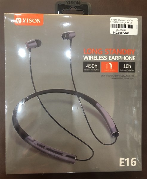 Tai nghe nhét tai Bluetooth YISON E16