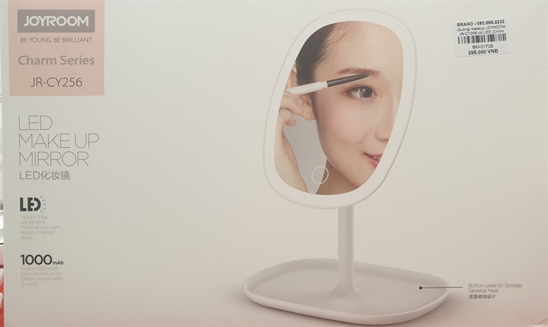 Gương makeup JOYROOM JR-CY256 có LED