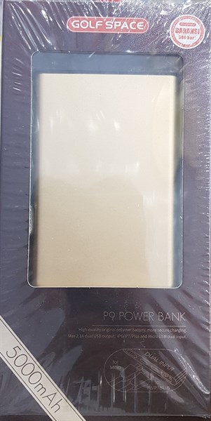 Sạc dự phòng GOLF SPACE P9 5.000mAh