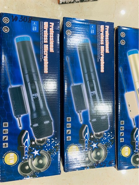 Micro không dây 1 mic W308