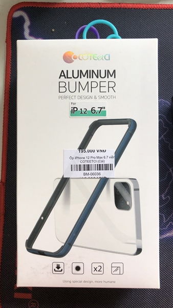 Ốp iPHONE 12/iPHONE 12 Pro 6.1 viền COTEETCI