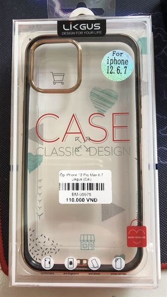 Ốp iPHONE XS Max Likgus giả 12