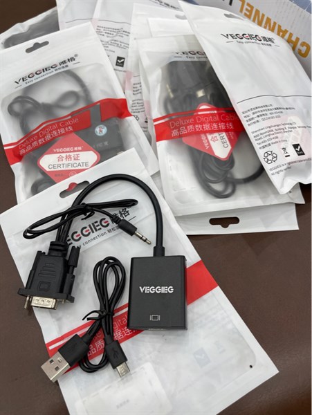 Cáp VGA to HDMI VEGGIEG