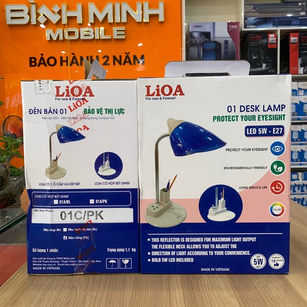 Đèn bàn khớp mềm 01C/PK
