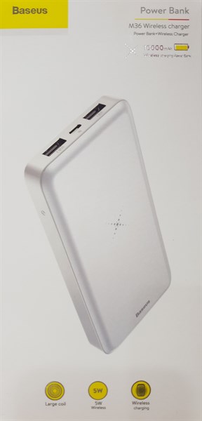 Sạc dự phòng BASEUS 10.000mAh PPALL-M36 Wireless Charger