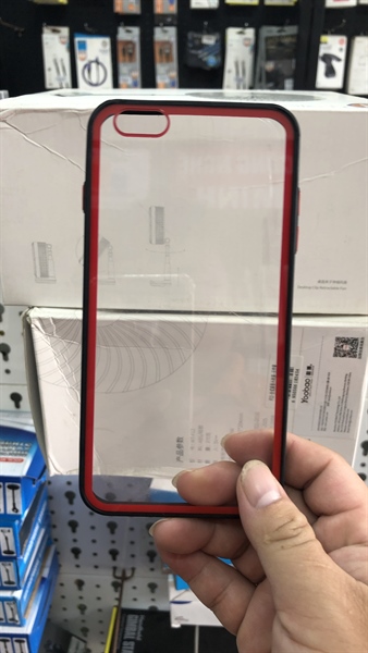 Ốp iPHONE 11 Pro 5.8 Basic viền màu lưng trong
