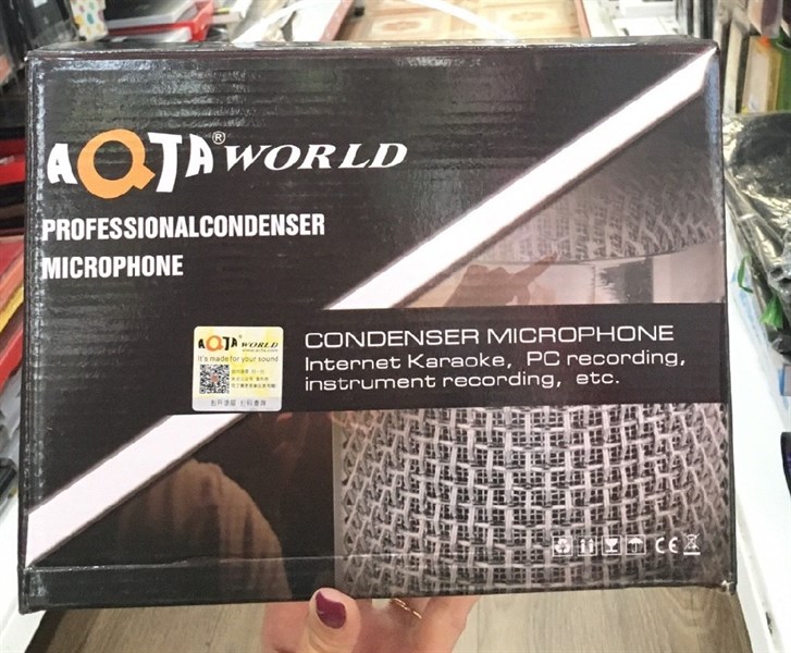 Mic Live Stream AQTA World AQ220