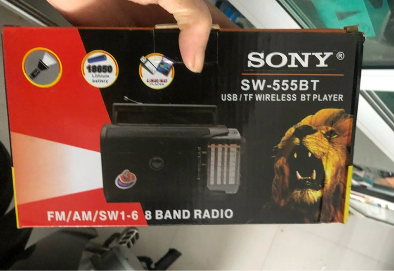 Loa đài SONY SW-555BT