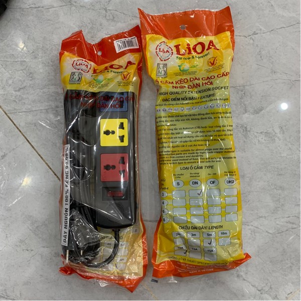 Ổ điện LIOA 3DND5.2.10 5m