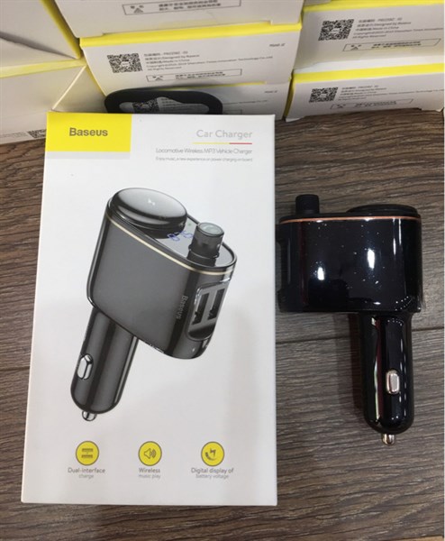 Tẩu nghe nhạc ô tô BASEUS S-06
