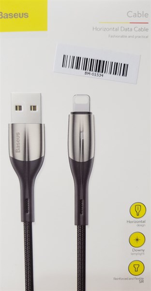 Cáp sạc BASEUS CALSP-C 200cm Lightning Horizontal