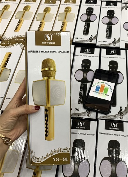 Míc hát kiêm loa Bluetooth YS-90/YS-91