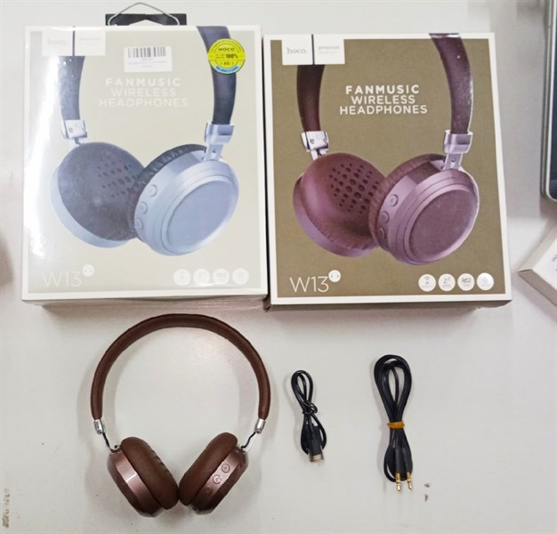 Tai nghe chụp tai Bluetooth HOCO W13 Fanmusic Bluetooth headset