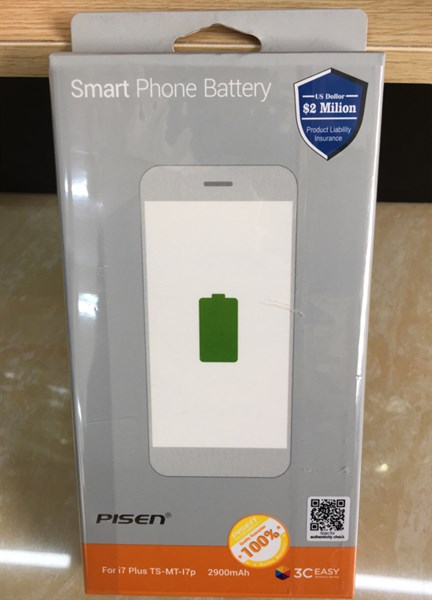 Pin iPhone 7+ PISEN