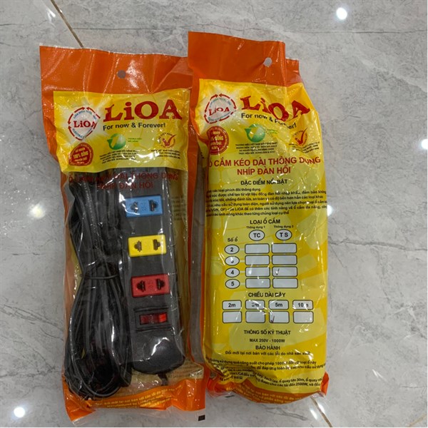 Ổ điện LIOA 4TSN5.2.5 5m