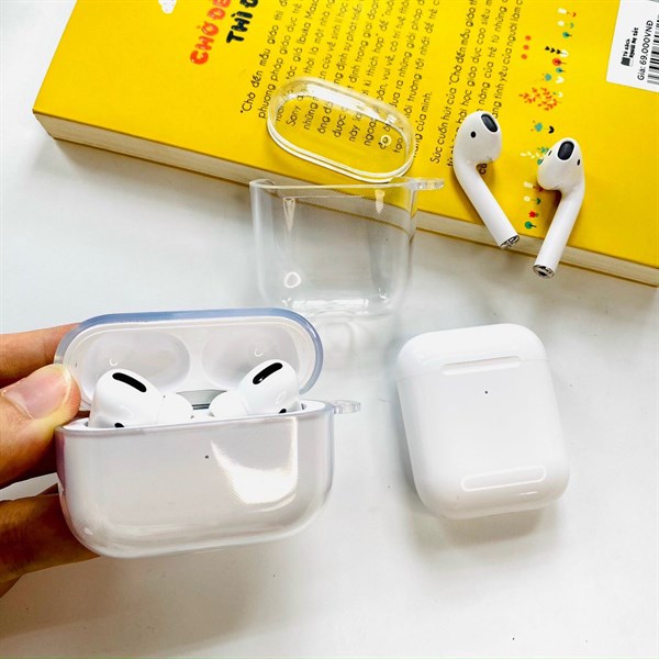 Hộp đựng tai nghe Airpod Pro trong suốt