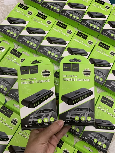 Bảng số điện thoại HOCO CPH19/ PH41 trên ô tô