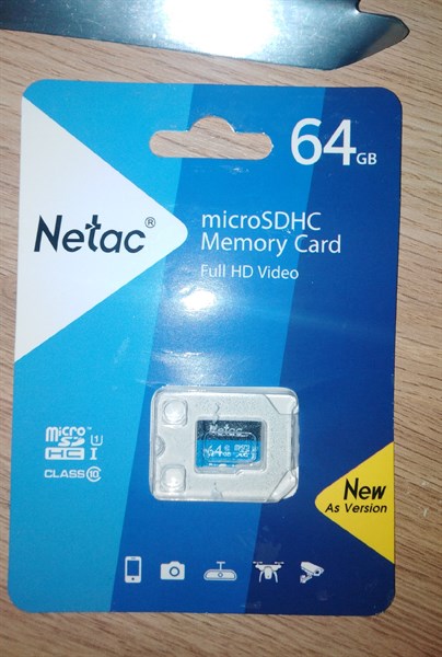 Thẻ nhớ Netac 64GB Chính hãng ( áp dụng từ 03.11.2020)