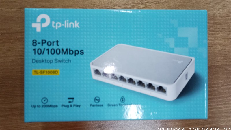 Swich chia cổng TP-Link TL-SF1008D