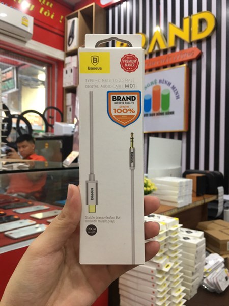 Cáp chuyển Type C to 3.5 Audio M01 CAM01-02 BASEUS