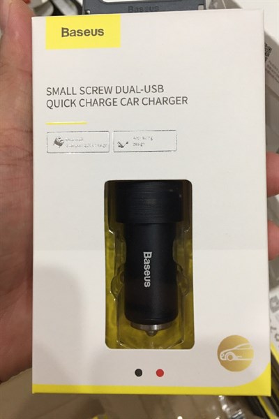 Tẩu sạc BASEUS 2 cổng CAXLD-B01