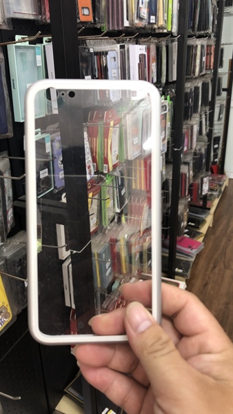Ốp iPHONE 6+/6S+ viền nam châm lưng kính