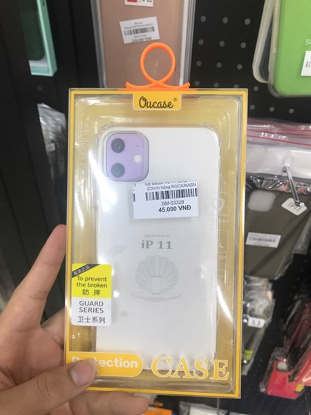 Ốp iPHONE 11 6.1 silicon VU