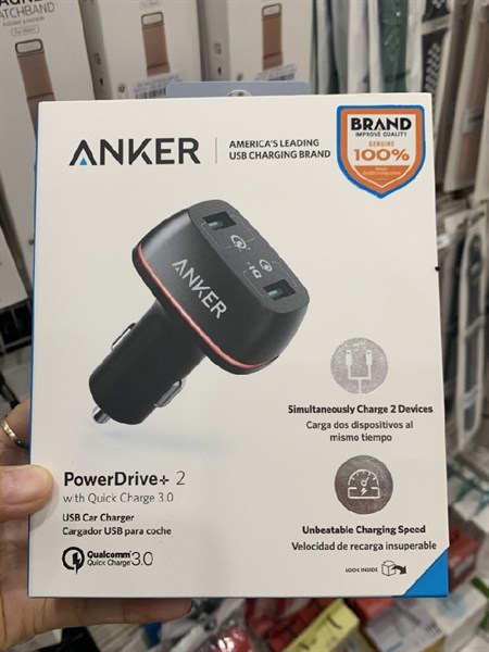 Tẩu sạc ANKER A2224 2 USB