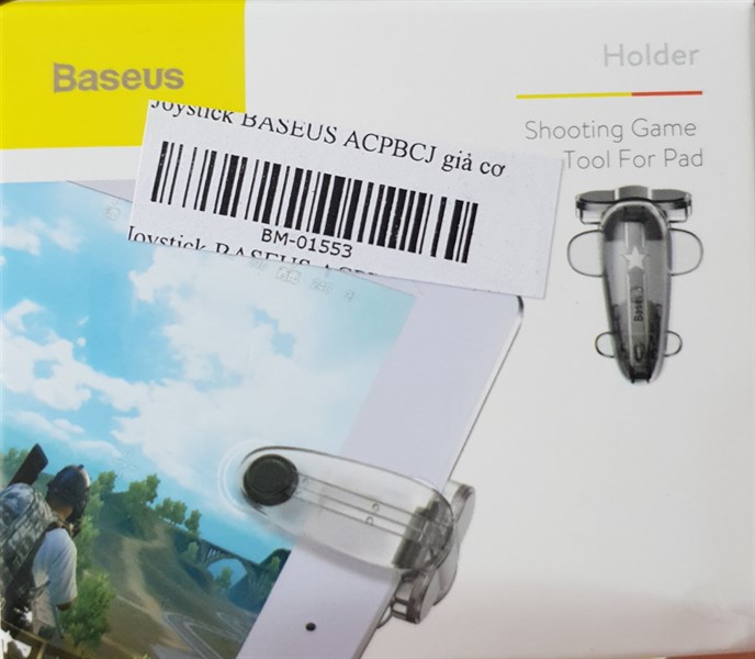 Joystick BASEUS ACPBCJ giả cơ chơi game trên iPad Shooting