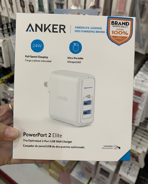 Sạc ANKER A2023 Powerport 2 Elite 2 USB