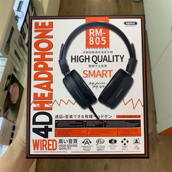 Tai nghe chụp tai RM-805 có dây