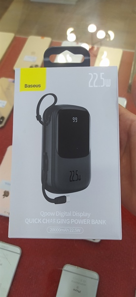 Sạc dự phòng BASEUS Qpow PPQD-01 22.5W 20.000mAh . Ghép mã 30K 15W