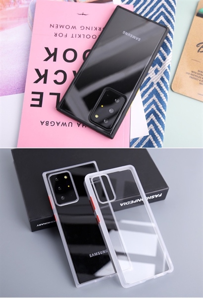 Ốp SAMSUNG Note 20 LIKGUS viền màu lưng trong