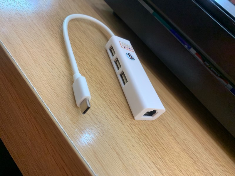 Bộ chuyển HUB Type C to 3 USB và 1 LAN