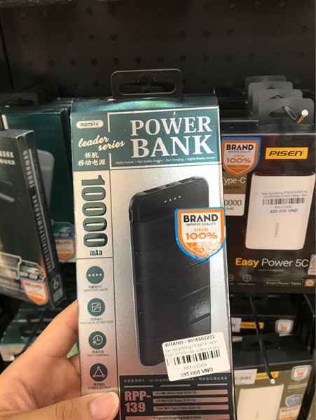 Sạc dự phòng REMAX RPP-139 10.000mAh