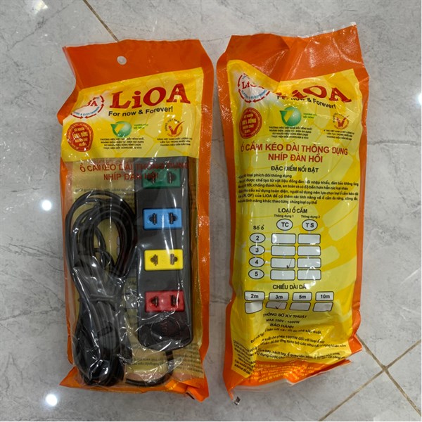 Ổ điện LIOA 4TC3.2.5 3m