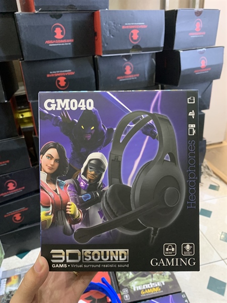 Tai nghe chụp tai GM040 có dây