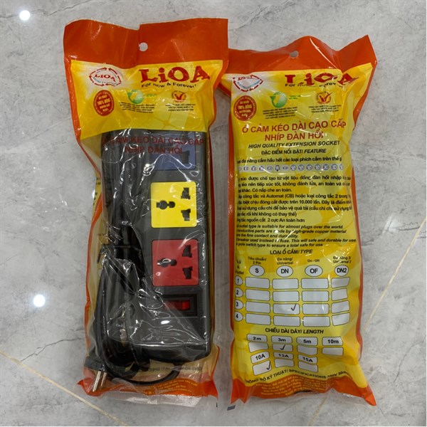 Ổ điện LIOA 3DND3.2.10 3m