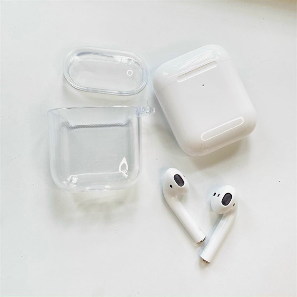 Hộp đựng tai nghe Airpod 1/2 trong suốt
