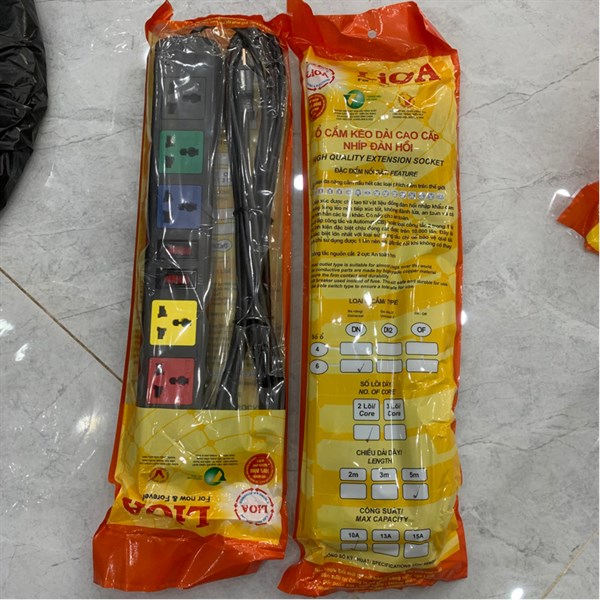 Ổ điện LIOA 6DND5.2.10 5m