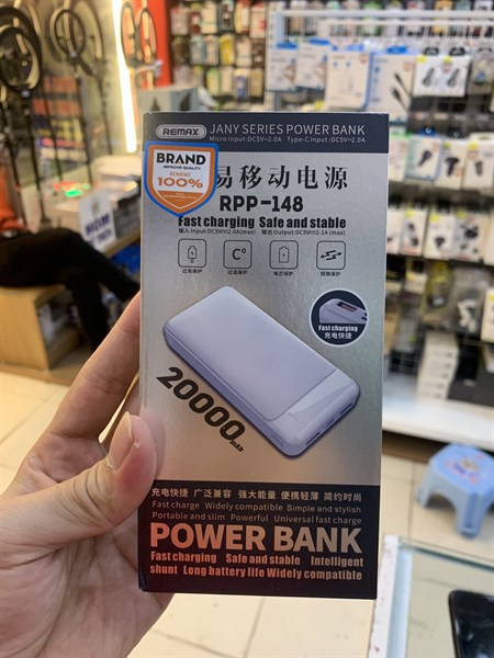 Sạc dự phòng REMAX RPP-148 20.000mAh